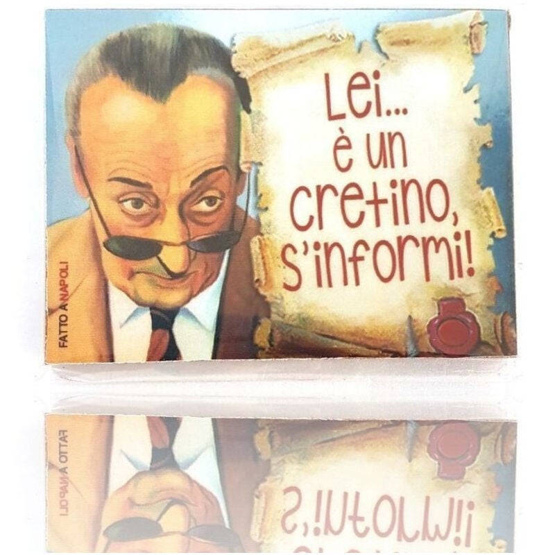 foto del prodotto trade shop traesio calamita magnete magnetino rettangolare idea regalo frasi lei e un 