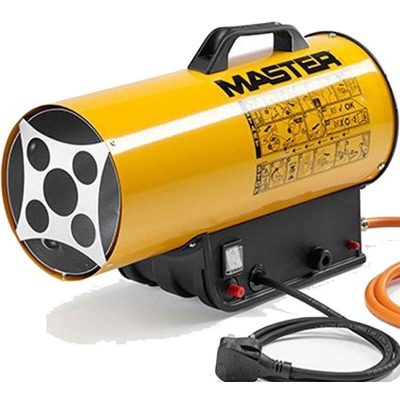 foto del prodotto trade shop traesio cannone generatore di aria calda riscaldatore a gas portatile regolabile blp 33m 