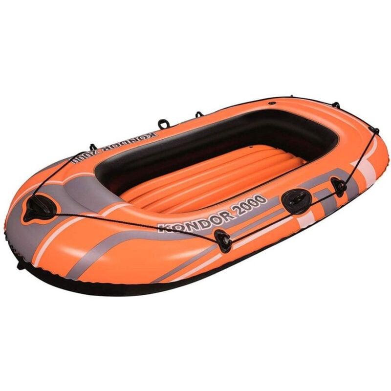 foto del prodotto trade shop traesio canotto gommone kondor 2000 188x98cm hydro force 2 persone max 120kg lago 61100 