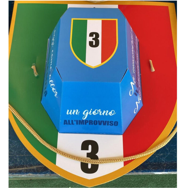 foto del prodotto trade shop traesio cappello celebrativo festa terzo scudetto napoli kvaratskhelia campioni d italia 