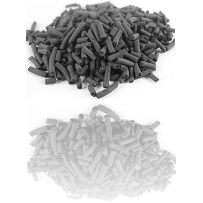 foto del prodotto trade shop traesio - carbone attivo 300 g acquario dolce salata marino filtro materiale filtrante -