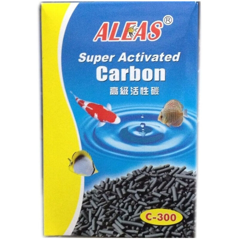 foto del prodotto trade shop traesio - carboni attivi 300 gr. grammi acquario dolce marino filtro materiale filtrante -