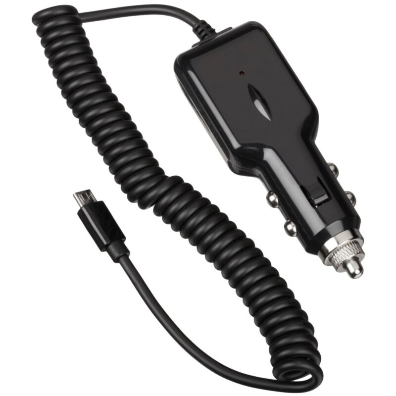 foto del prodotto trade shop traesio caricabatteria universale da auto con presa micro usb per android uscita 2.1 a 
