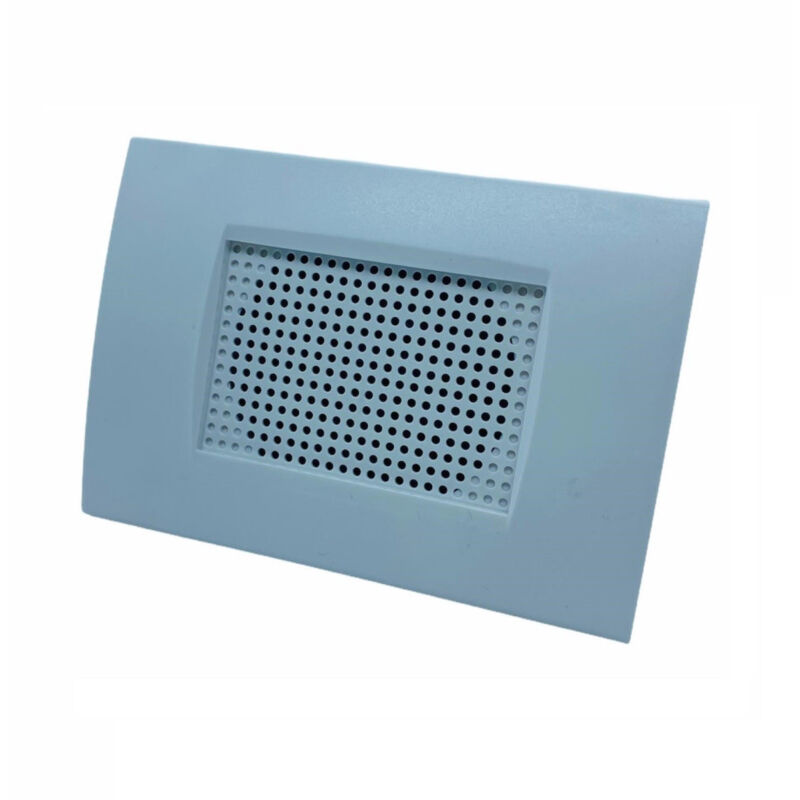 foto del prodotto trade shop traesio cassa audio altoparlante ad incasso per scatola cassetta 503 filo diffusione 15w bianco