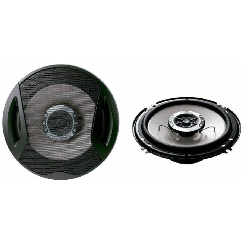 foto del prodotto trade shop traesio - casse 400w 16cm altoparlanti stereo hi-fi auto 2vie tweeter tuning incasso coassiali -