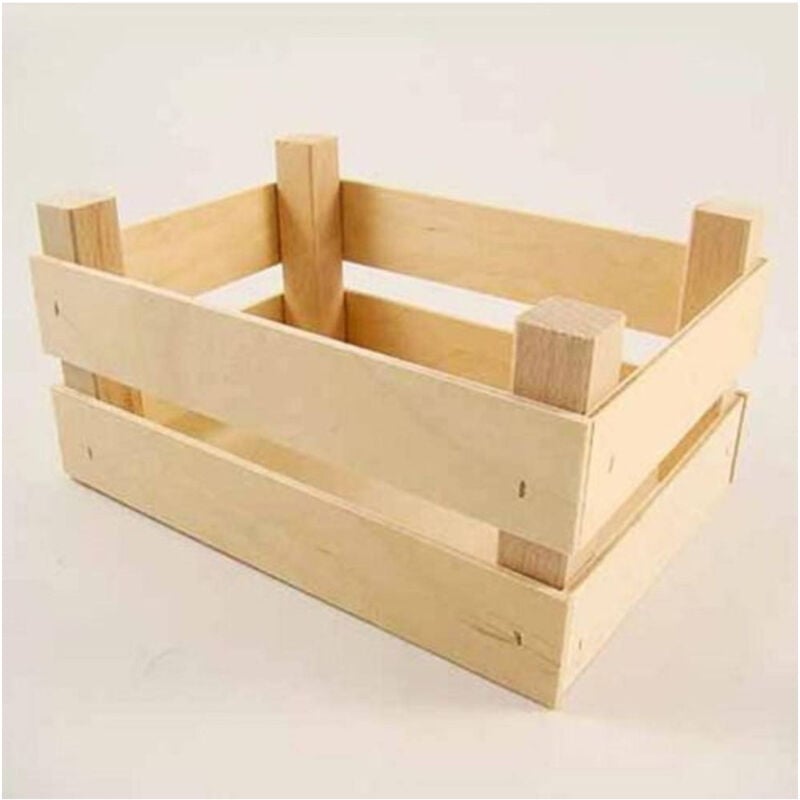 foto del prodotto trade shop traesio cassetta in legno portafrutta porta oggetti porta pane cestino 20 x 14 cm 