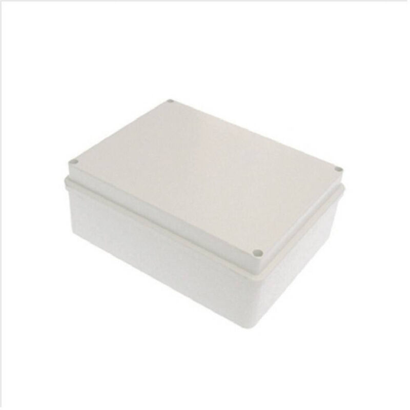 foto del prodotto trade shop traesio cassetta scatole derivazione stagne pareti lisce coperchio viti ip56 120x80x50mm 