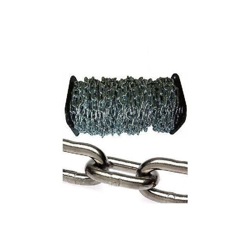 foto del prodotto trade shop traesio catena genovese n.12 28 mm. 1.6 2.2 2.7 3.4 4.4 5.5 6.5 7.5 9 m100 aref 26 mm 7.5 m20 