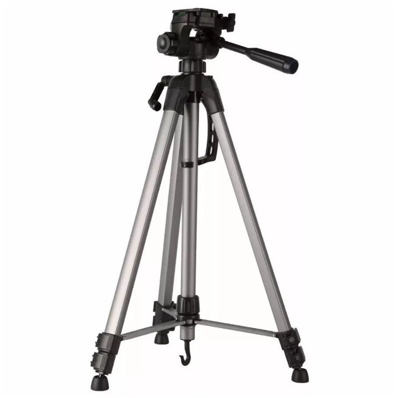 foto del prodotto trade shop traesio cavalletto treppiedi universale videocamera bj 1200 fotocamera digitale 1,5m 