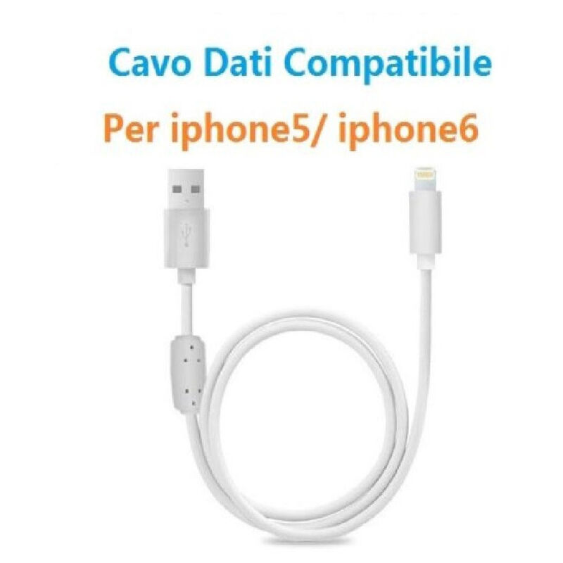 foto del prodotto trade shop traesio cavo usb 1,5 metri sincronizzazione dati e ricarica iphone ipad 