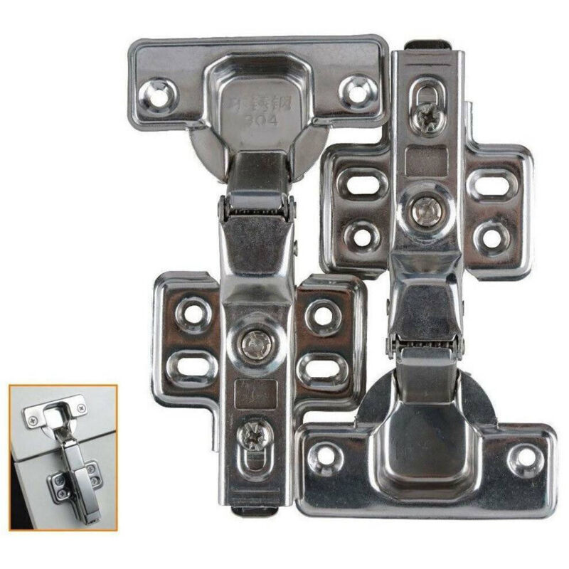 foto del prodotto trade shop traesio cerniere 2 pz armadi mobili cerniera cardine ante pensili cucina credenza 