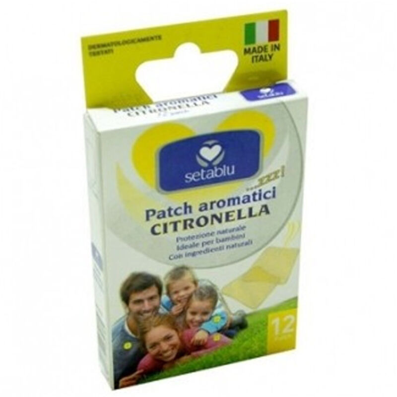 foto del prodotto trade shop traesio cerotti patch citronella repellente naturale antizanzare anti zanzare insetti 