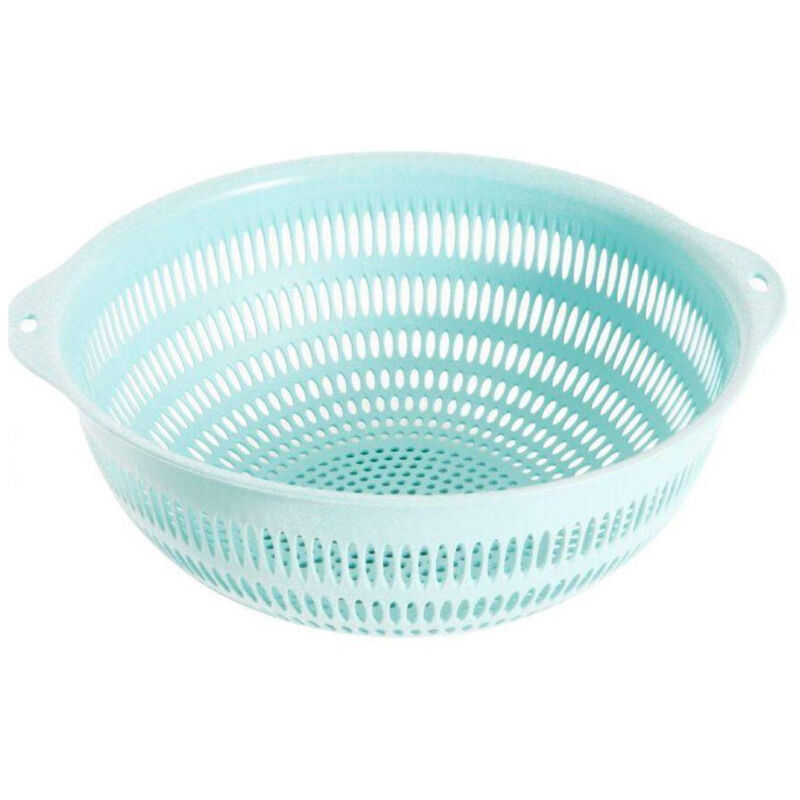 foto del prodotto trade shop traesio cestello verde acqua lavaggio verdure frutta dim. 30x13 cm accessori cucina 