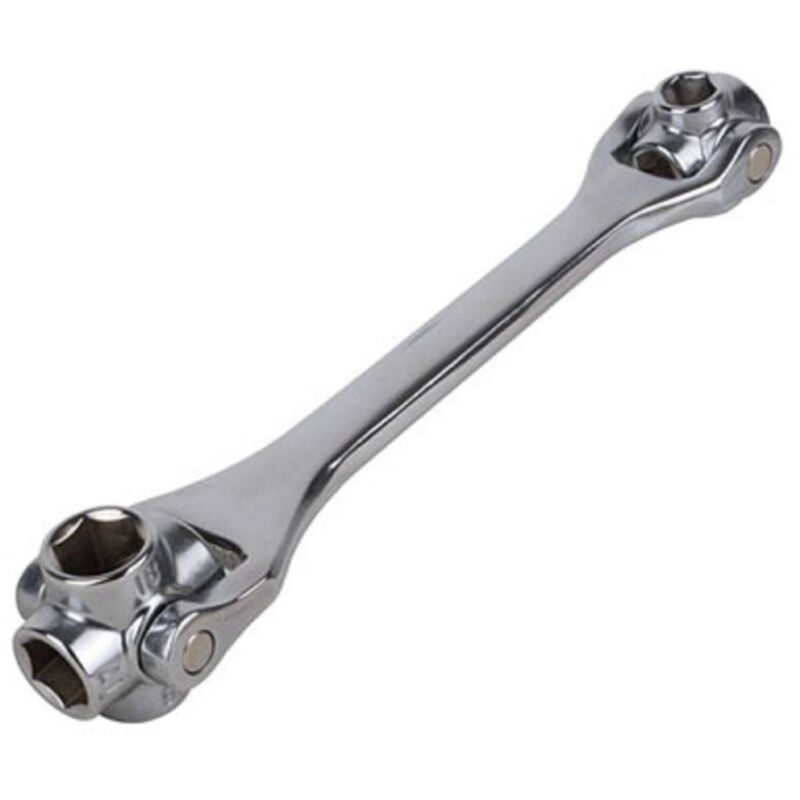 foto del prodotto trade shop traesio chiave combinata multifunzione testa girevole 360 a bussola 12 a 19 mm 