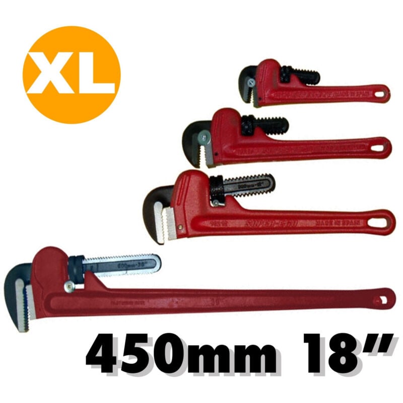 foto del prodotto trade shop traesio chiave giratubi americana giratubo giratubi regolabile varie misure idraulica 450 mm 