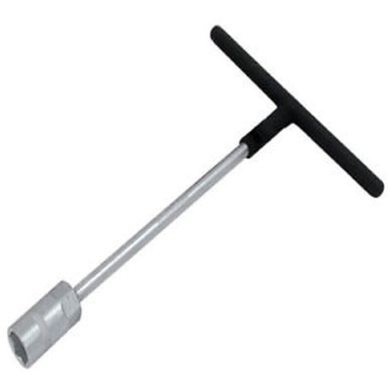 foto del prodotto trade shop - traesio - chiave impugnatura a t 15mm per bussola esagonale profonda soft grip -