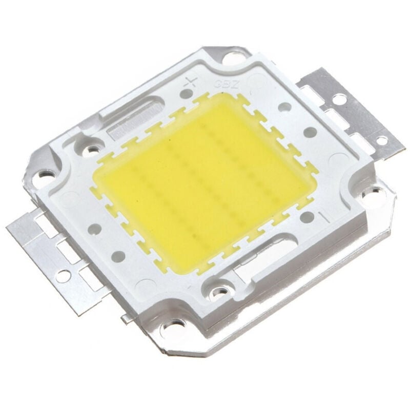 foto del prodotto trade shop traesio chip cip led per faro faretto esterno luce fredda calda ricambio alta potenza bianco caldo 30 watt