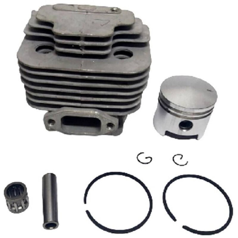 foto del prodotto trade shop traesio cilindro pistone guarnizioni kit ricambio motosega 44 mm decespugliatore gf 0518 