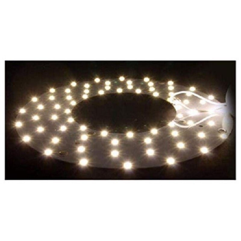 foto del prodotto trade shop traesio circolina led ricambio neon corona plafoniere 24 watt luce 4000k 3000k 6500k c bianco naturale 