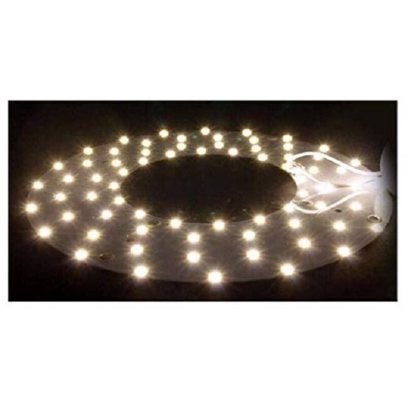 foto del prodotto trade shop traesio circolina led ricambio neon corona plafoniere 46 watt luce 6500k 4000k 3000k bianco naturale 