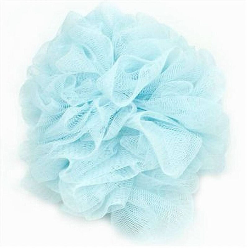 foto del prodotto trade shop traesio - cleafe - 2 pz spugna a rete spugnetta doccia bagno esfoliazione pelle corpo azzurra 79580 -