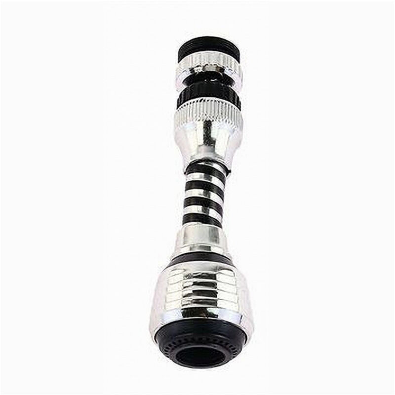 foto del prodotto trade shop traesio cleafe aeratore rompigetto lavello rubinetto cucina cromato nero filtro snodato 87167 