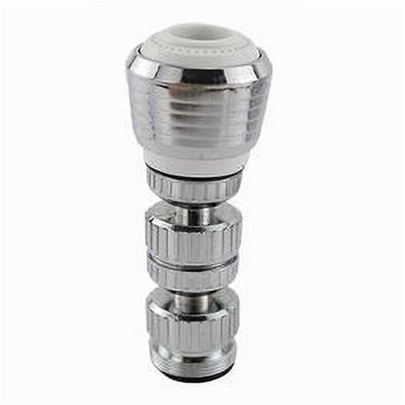 foto del prodotto trade shop traesio cleafe aeratore rompigetto per lavello rubinetto da cucina cromato filtro snodato 69261 