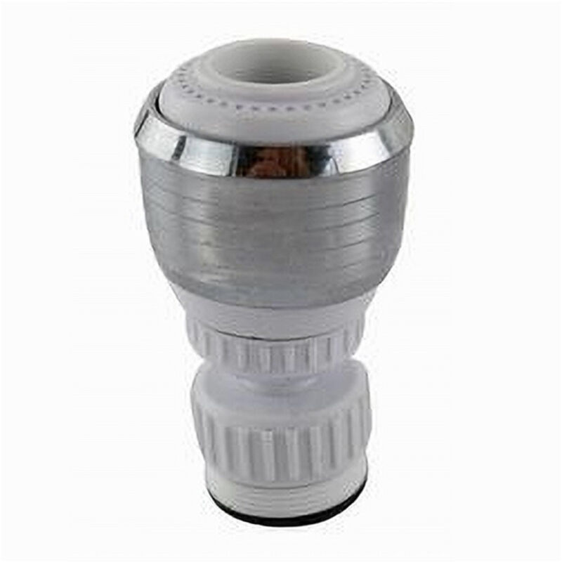 foto del prodotto trade shop traesio cleafe aeratore rompigetto per rubinetto lavello cucina cromato bianco con snodo 69267 