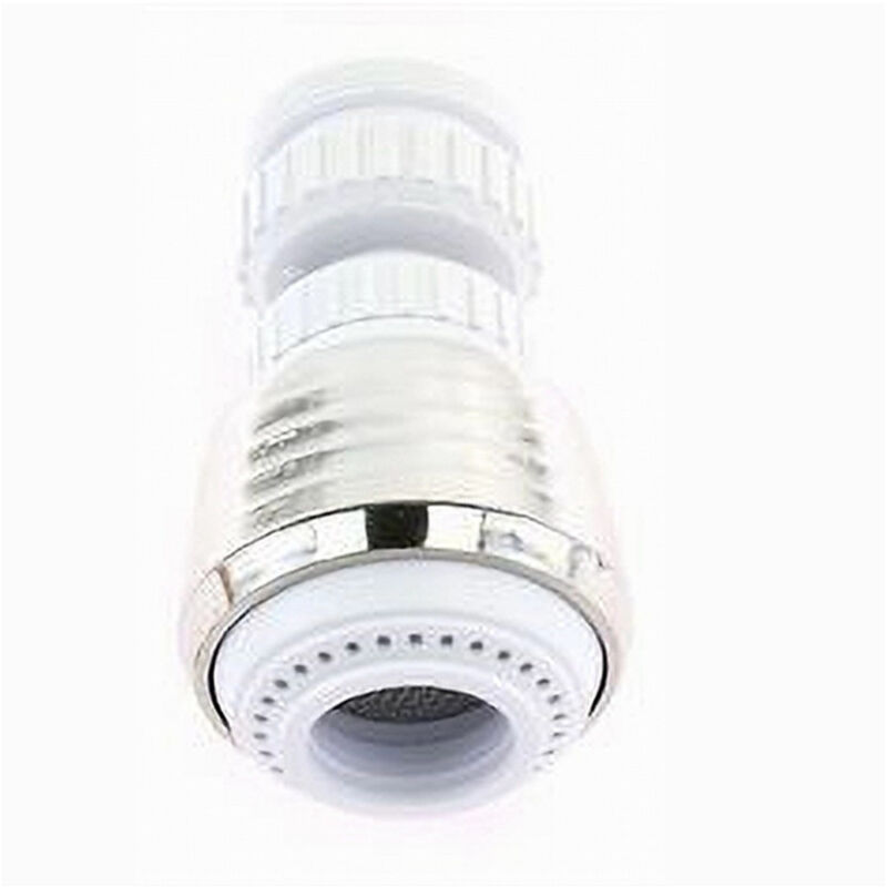 foto del prodotto trade shop traesio cleafe aeratore rompigetto per rubinetto lavello cucina cromato bianco snodato 87164 