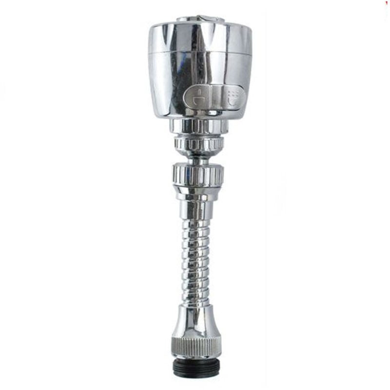 foto del prodotto trade shop traesio cleafe aeratore rompigetto rubinetto cucina per lavello cromato filtro snodato 69273 