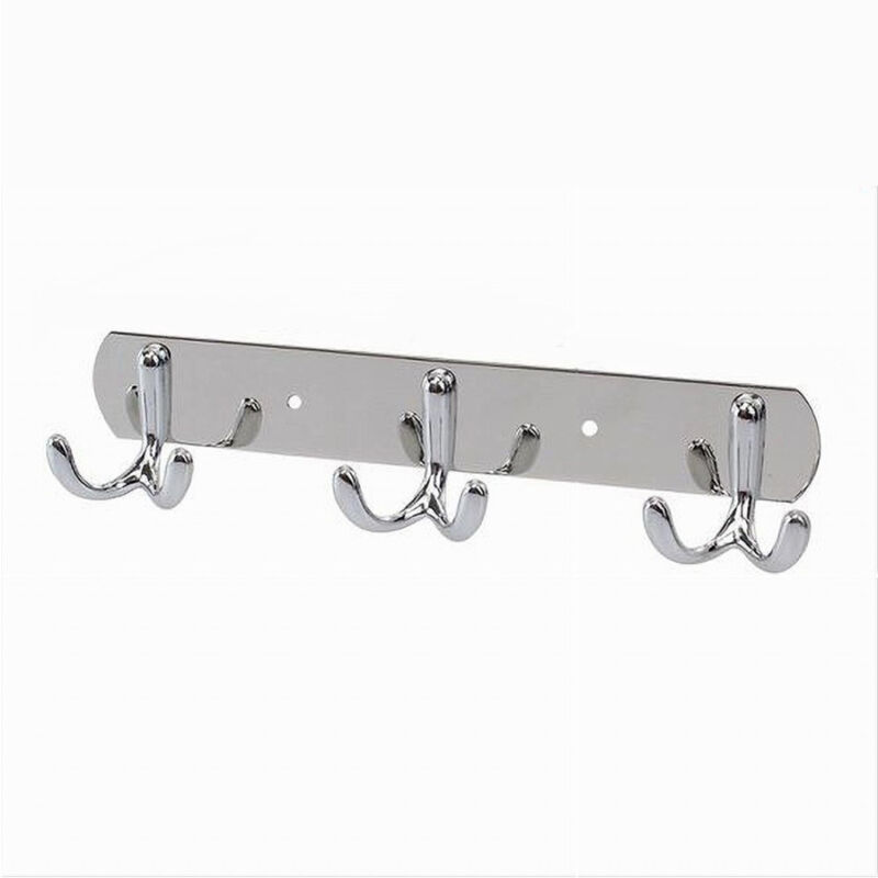 foto del prodotto trade shop traesio cleafe appendino appendi porta asciugamani con 3 ganci doppio bagno coniglio 24.5cm 52176 