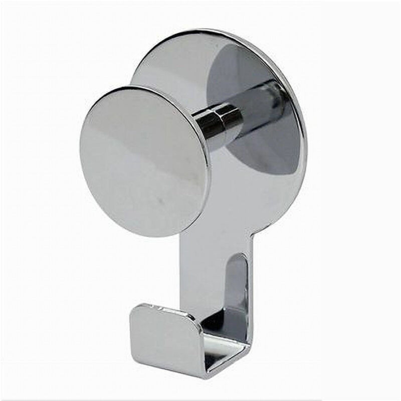 foto del prodotto trade shop traesio cleafe appendino ganci appendi porta asciugamano 1 posto doppio bagno casa cromato 59760 
