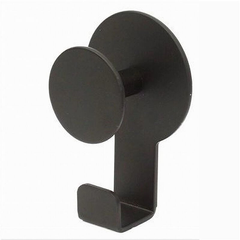 foto del prodotto trade shop traesio cleafe appendino ganci appendi porta asciugamano 1 posto doppio bagno casa nero 59765 
