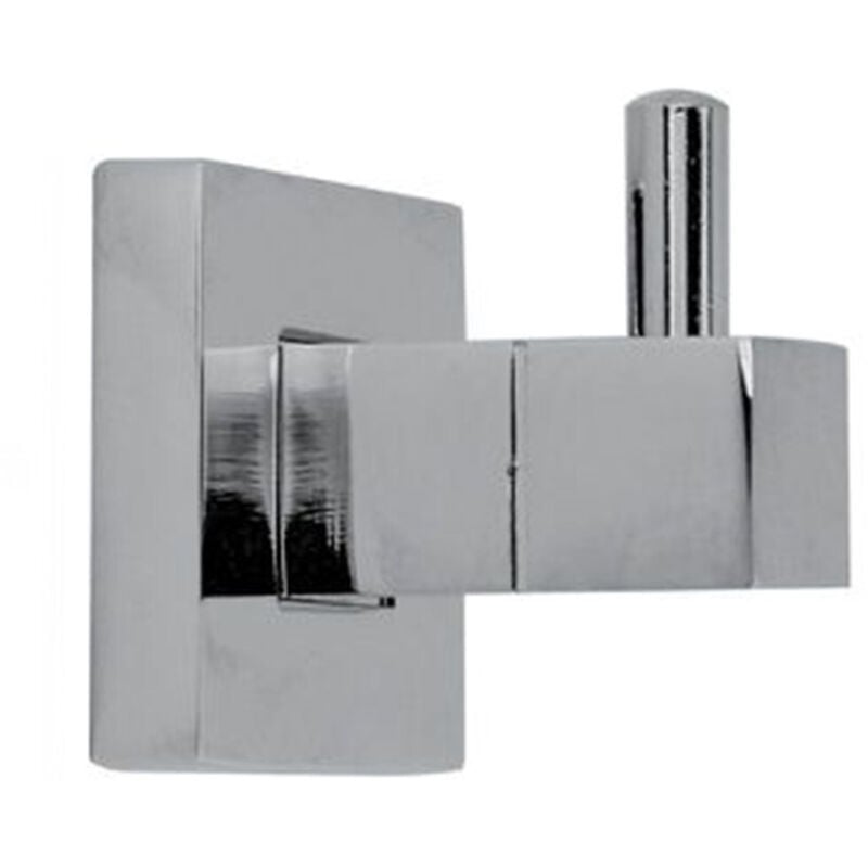 foto del prodotto trade shop traesio cleafe appendino gancio appendi porta asciugamano 1 posto bagno square 4,5 cm 59179 