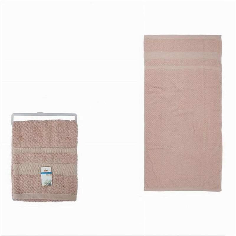 foto del prodotto trade shop traesio cleafe asciugamano da bagno telo in cotone morbida 70 x 140 cm 410 gr colore rosa 79489 