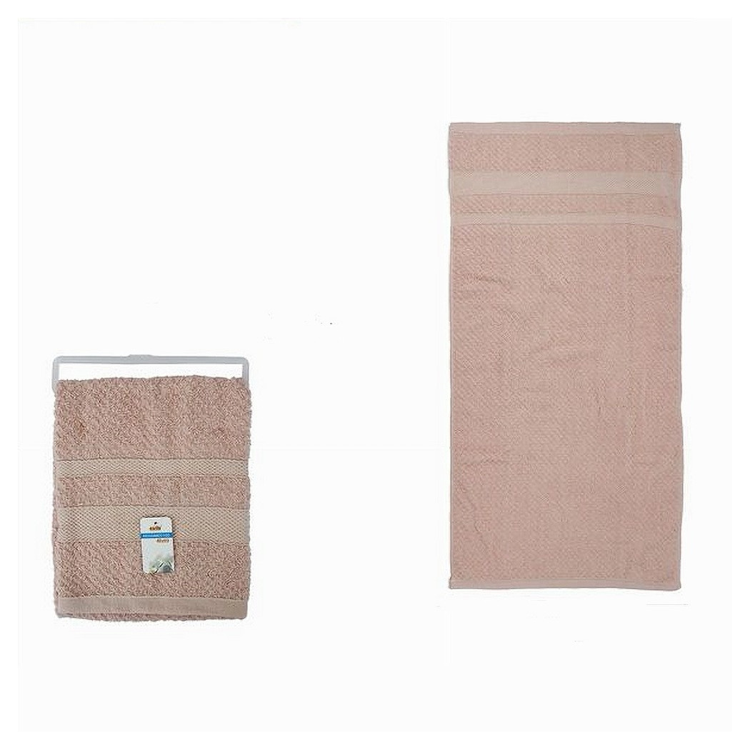 foto del prodotto trade shop traesio cleafe asciugamano da bagno viso in cotone morbida 48 x 90 cm 175 gr colore rosa 79488 