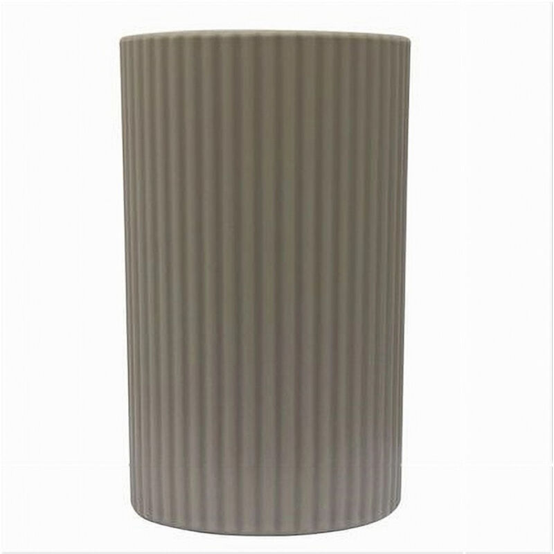 foto del prodotto trade shop traesio cleafe bicchiere porta spazzolini colore beige rigato accessorio per arredo bagno 79167 