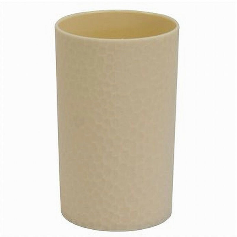 foto del prodotto trade shop traesio cleafe bicchiere porta spazzolini da denti colore beige accessorio arredo bagno 79791 