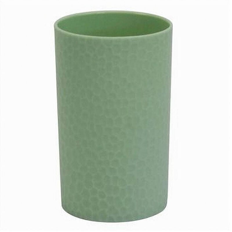 foto del prodotto trade shop traesio cleafe bicchiere porta spazzolini da denti colore verde accessorio arredo bagno 79787 