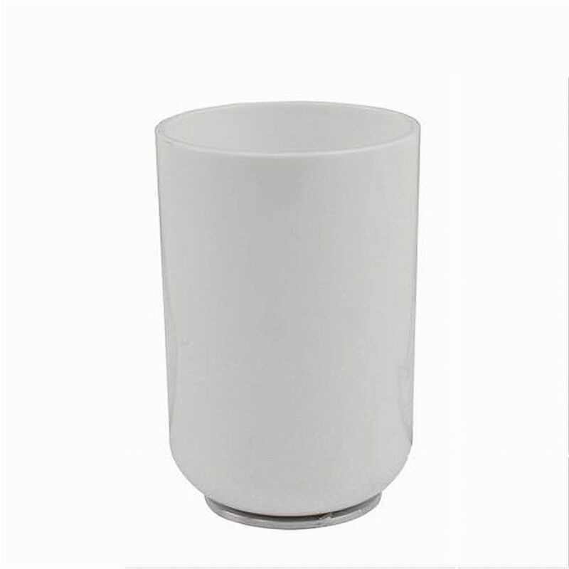 foto del prodotto trade shop traesio cleafe bicchiere porta spazzolini dentifricio bianco accessori arredo per bagno 69463 