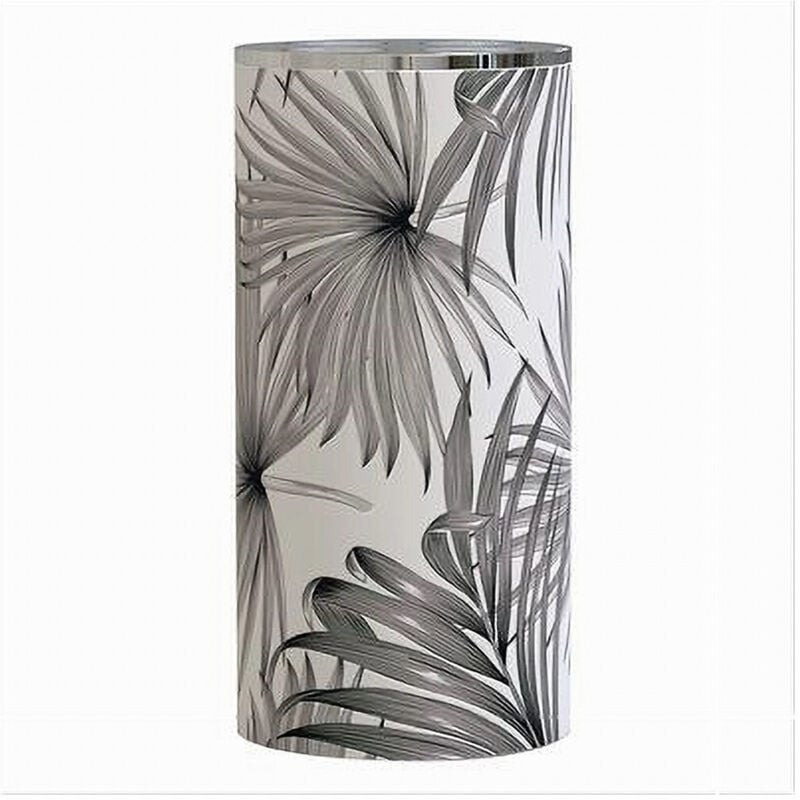 foto del prodotto trade shop traesio - cleafe - bicchiere porta spazzolino con fori tropicale accessorio arredo da bagno 87069 -