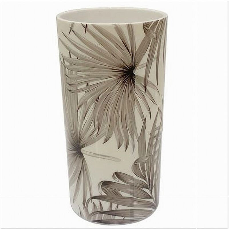 foto del prodotto trade shop traesio cleafe bicchiere porta spazzolino dentifricio accessorio arredo bagno tropicale 87068 