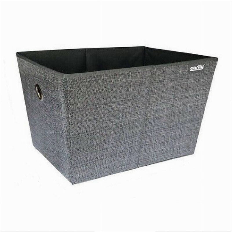 foto del prodotto trade shop traesio cleafe box scatola salvaspazio portatutto contenitore armadi organizer 25x30x42cm 69726 