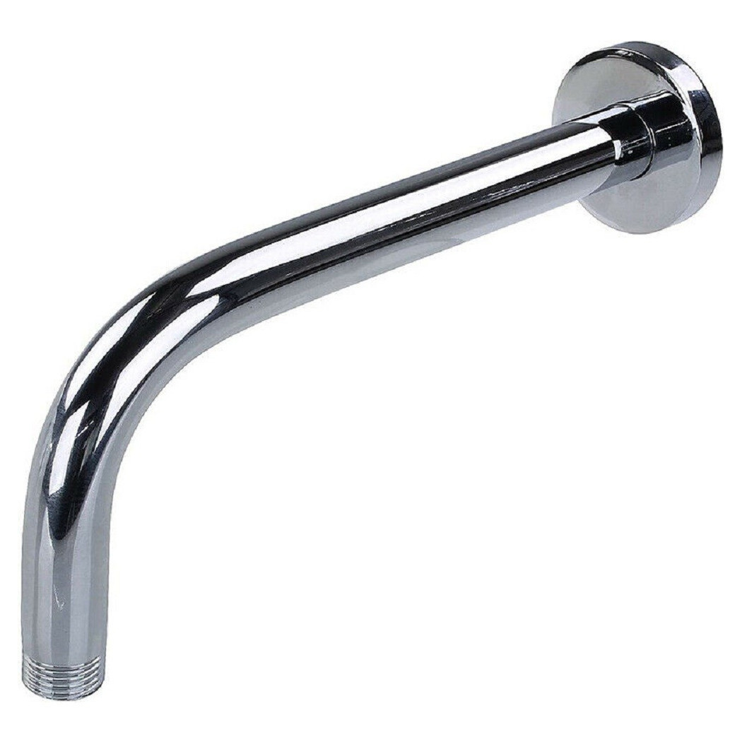 foto del prodotto trade shop traesio cleafe braccio per soffione doccia parete asta supporto universale per docce 25 30 35cm 30 cm 