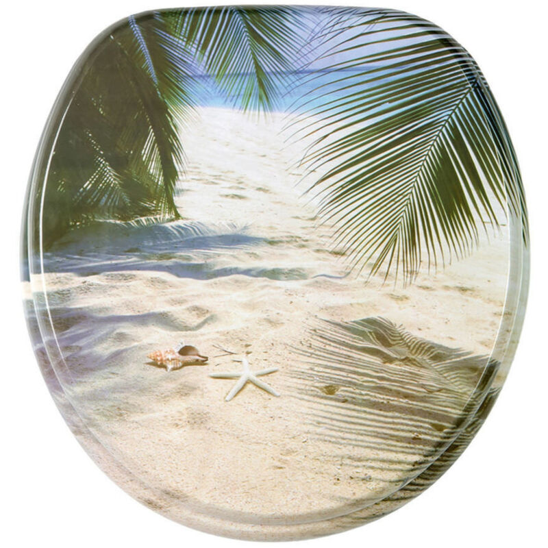 foto del prodotto trade shop traesio cleafe copriwater copri water sedile wc bagno universale cerniere acciaio spiaggia 3,5