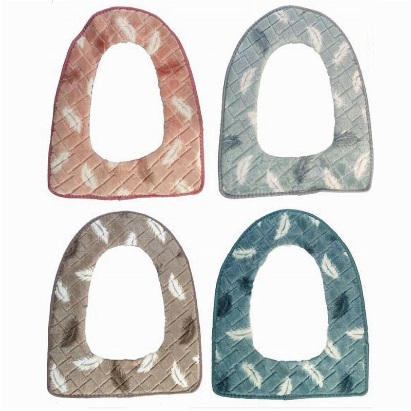 foto del prodotto trade shop traesio cleafe cuscino coprisedile water seduta copertura morbida per wc piume colorate 87205 3,5