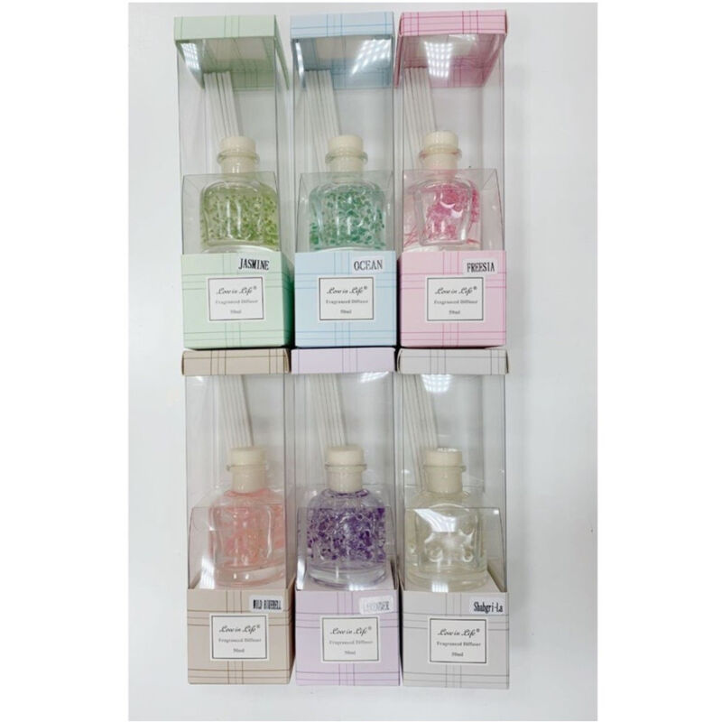 foto del prodotto trade shop traesio cleafe diffusore profumatore d ambienti boccetta bastoncino 50 ml varie fragranze 59684 
