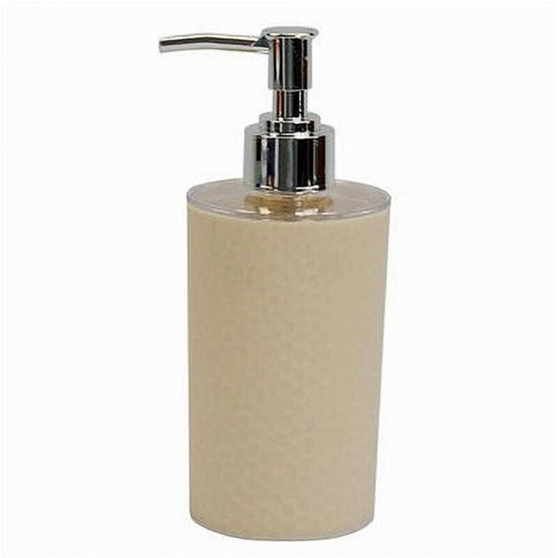 foto del prodotto trade shop traesio cleafe dispenser sapone liquido bagno per lavandino beige accessori arredo bagno 79789 