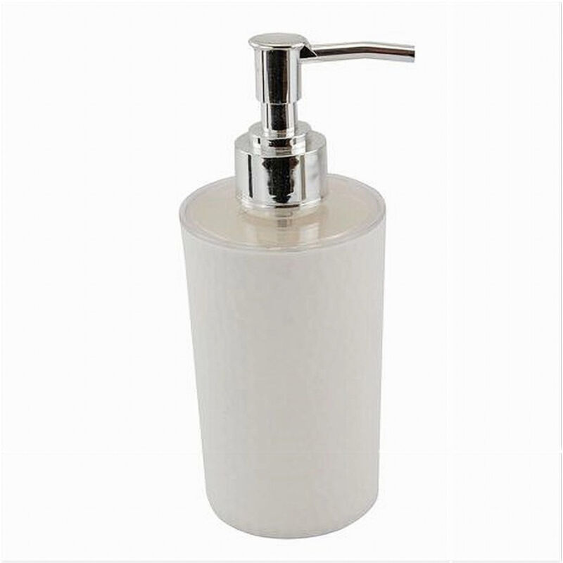 foto del prodotto trade shop traesio cleafe dispenser sapone liquido lavandino bianco lavorato accessorio arredo bagno 10434 