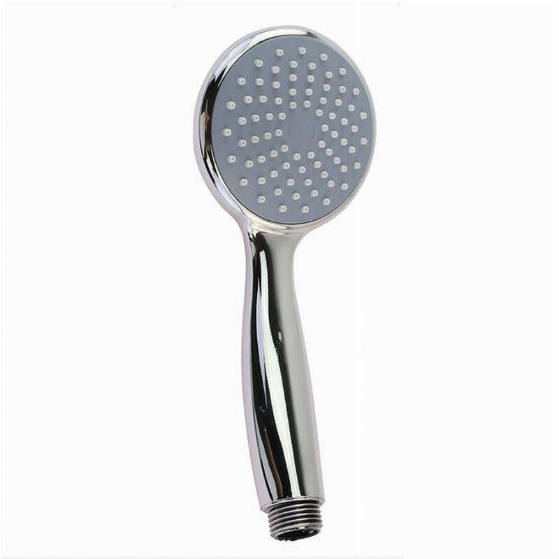 foto del prodotto trade shop traesio cleafe doccetta 20 x 8.5cm doccino soffione doccia cornetta bagno rotondo moderno 79972 